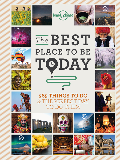 Title details for Best Place to be Today by Lonely Planet - Wait list